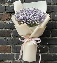Букет цветов из:  Гипсофила #REPLACE_PRED# Рогатой Балке
