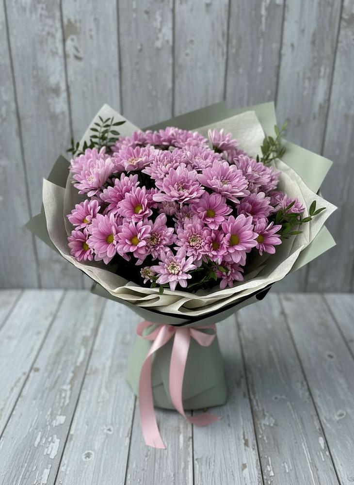 Букет цветов из: Хризантемы в Рогатой Балке