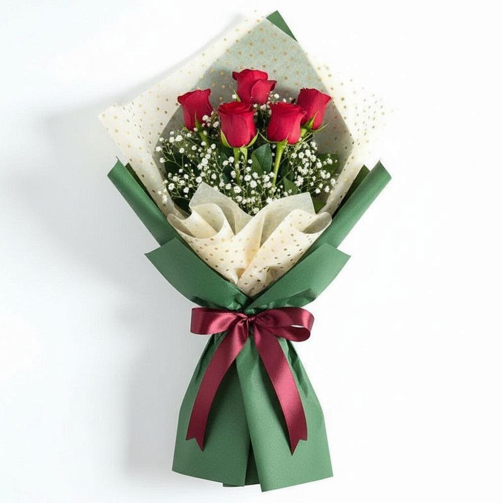 Букет цветов из: Розы в Рогатой Балке