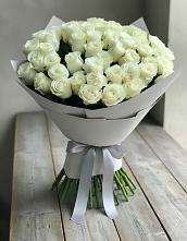 Букет 35 Белых роз в Рогатой Балке