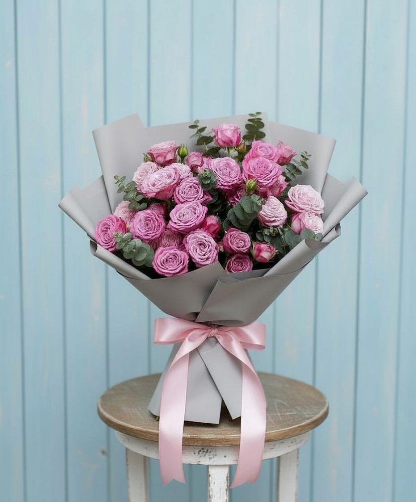 Букет цветов из: Розы в Рогатой Балке