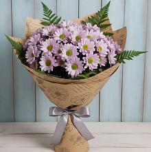 Букет цветов из:  Хризантемы в Рогатой Балке