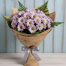 Букет цветов из:  Хризантемы в Рогатой Балке