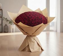 Букет 101 Красная роза в Рогатой Балке