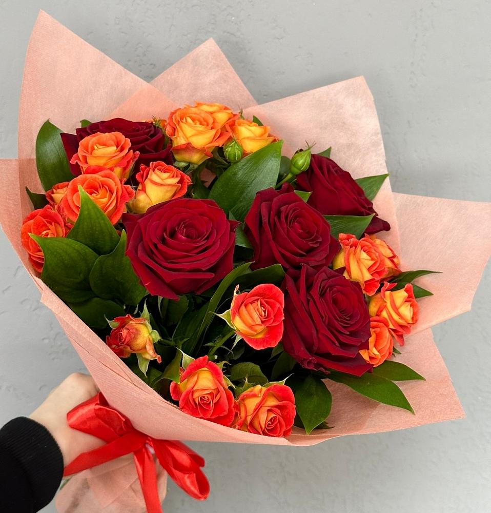 Букет Любовь и восторг в Рогатой Балке