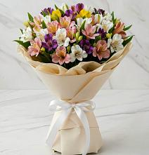 Букет цветов из:  Альстромерии в Рогатой Балке