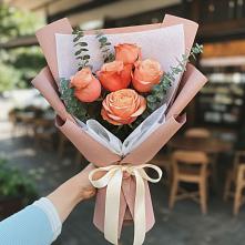 Букет цветов из:  Розы в Рогатой Балке