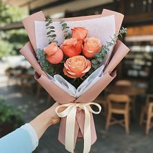 Букет цветов из:  Розы в Рогатой Балке