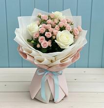 Букет цветов из:  Розы #REPLACE_PRED# Рогатой Балке