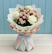 Букет цветов из:  Розы в Рогатой Балке