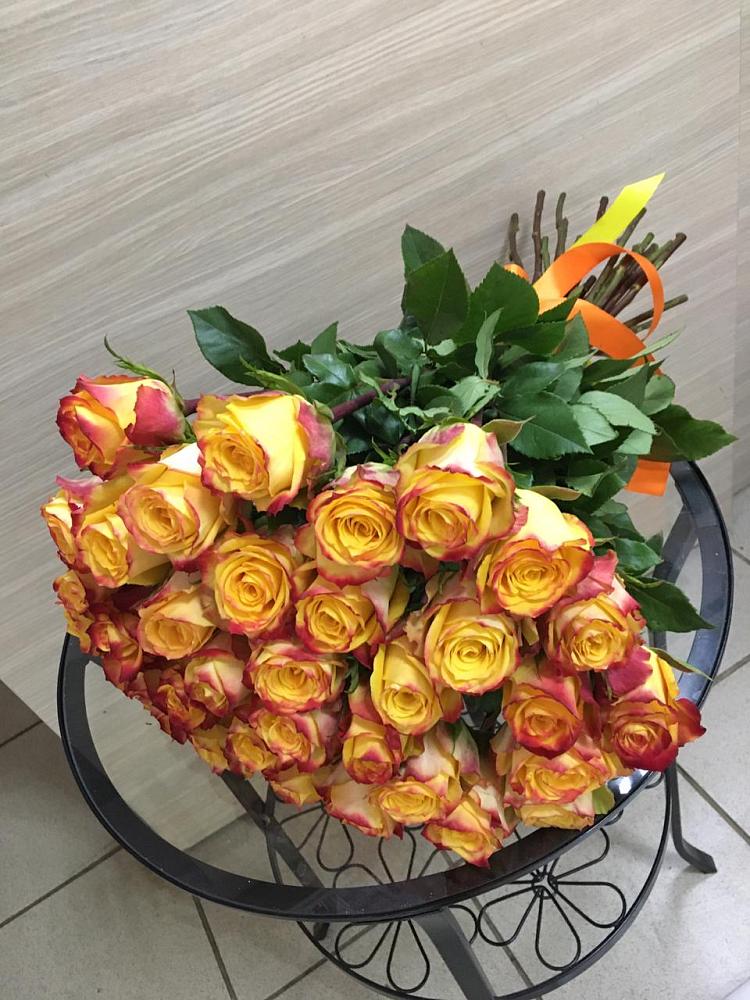 Букет Желтые розы в Рогатой Балке