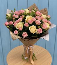 Букет цветов из:  Розы в Рогатой Балке