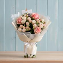 Букет цветов из:  Розы в Рогатой Балке