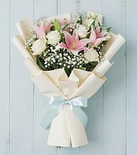 Букет цветов из:  Лилии в Рогатой Балке