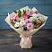 Букет цветов из: Хризантемы, Альстромерии и Розы в Рогатой Балке